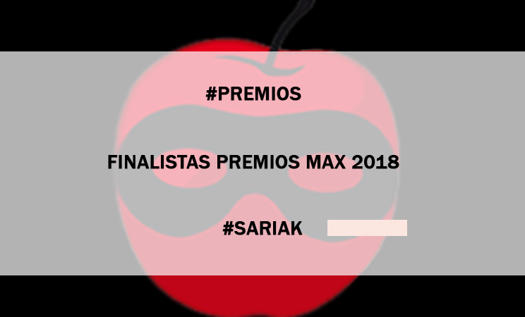 KULUNKA Y VAIVEN FINALISTAS EN LOS PREMIOS MAX 2018